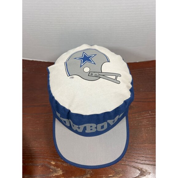 Dallas Cowboys NFL Vintage Painters Hat Blue & White X3 - Picture 2 of 6